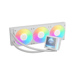 Gamdias CHIONE P5-360 White | AiO water cooling