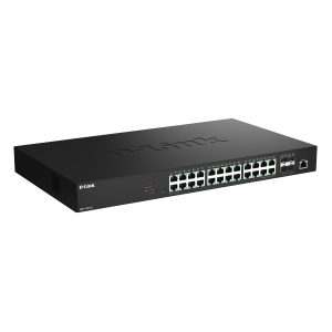D-Link DMS-1250-28 Smart Managed Switch 24x 2.5G Ethernet, 4x 10G SFP+
