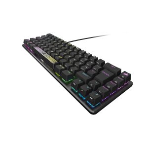 Corsair K65 PRO MINI Gaming Tastatur – 65 % Optisch-mechanische Gaming-Tastatur RGB-LED-Hintergrundbeleuchtung, CORSAIR OPX, Schwarz