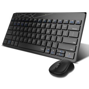 Rapoo Wireless Multi-Mode Deskset “8000M”, QWERTZ layout Wireless Multi-Mode Deskset – Multi-mode wireless technology via Bluetooth – 1300 dpi mouse mi