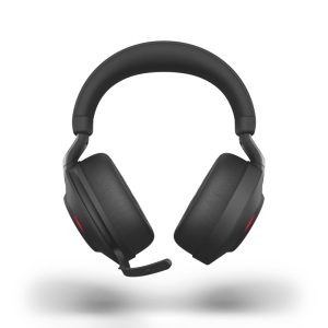 Jabra Evolve2 85 headset, stereo, wireless, black Bluetooth, incl. Link 380 USB-A, Optimized for Microsoft Teams