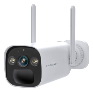 Foscam BP4 WLAN surveillance camera incl. Solar panel 4MP (2560×1440), battery/solar, night vision in color