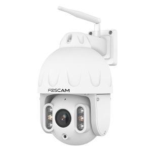 Foscam SD8P WLAN surveillance camera White 8MP (3840×2160), dual-band Wi-Fi, pan and tilt function, 4x optical zoom