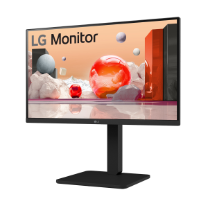 LG 24BA450-B Business Monitor – IPS Panel, 100Hz, Pivot 100Hz, 5ms, HDMI, VGA, DisplayPort, height adjustable (150mm)