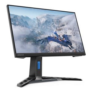 Lenovo Legion R24e Gaming Monitor – 180 Hz, height adjustment 0.5 ms reaction time (MPRT)
