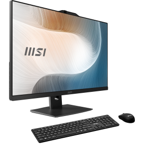 MSI Modern AM272P 12M-1061DE All-in-One schwarz 27″ (68,6cm) FHD Display, Intel Core i5-1235U, 32GB RAM, 1TB M.2 SSD, Intel Grafik, Wi-Fi 6E, Bluetoot