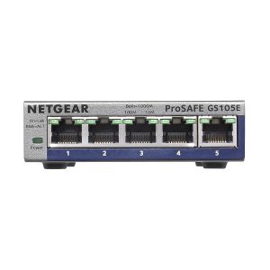 NETGEAR GS105Ev2 Plus Switch [5x Gigabit Ethernet]
