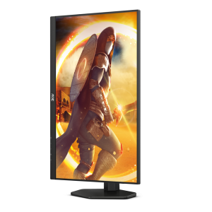 AOC Gaming Q27G4XF 27 Zoll QHD Monitor, 180 Hz, 0.5ms, FreeSync Premium, HDR10 (2560×1440, 2x HDMI, DisplayPort) schwarz/grau