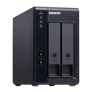 QNAP TR-002 8TB WD Red Pro HDD NAS-Bundle NAS-Erweiterungsgehäuse inkl. 2x 4TB WD Red Pro HDD 3.5 Zoll SATA