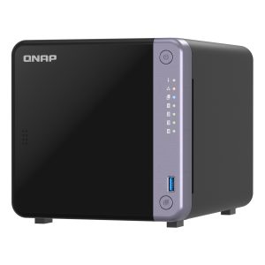QNAP TS-432X-4G 24TB WD Red Plus NAS-Bundle NAS inkl. 2x 12TB WD Red Plus 3.5 Zoll SATA Festplatte