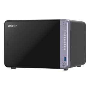 QNAP TS-632X-4G 24TB WD Red Plus NAS-Bundle NAS inkl. 2x 12TB WD Red Plus 3.5 Zoll SATA Festplatte