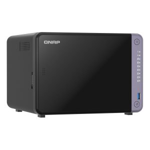 QNAP TS-632X-4G NAS 6-Bay 0/6 HDD/SSD, 2x 2.5G Ethernet, 2x 10G SFP+, 4GB RAM