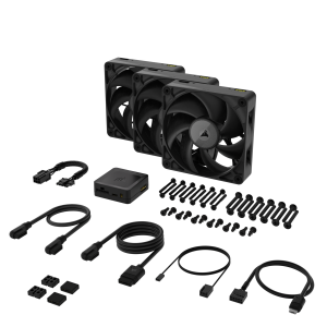 CORSAIR iCUE LINK RX120 MAX 3er-Pack | Gehäuselüfter