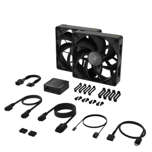 CORSAIR iCUE LINK RX140 MAX 2er-Pack | Gehäuselüfter