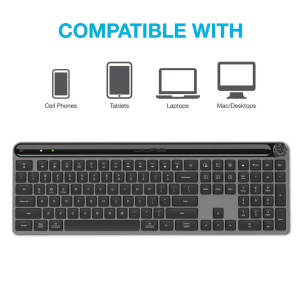 Jlab Work Bundle DE-Layout JBuds Mouse & Epic Keybord Connect via Bluetooth or USB Dongle, Ergonomic Design