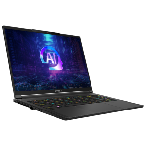 MSI Stealth A16 AI+ A3XVGG-203 – 16″ UHD+ 120Hz Display, AMD Ryzen AI 9 HX 370, 32GB LPDDR5X RAM, 2TB SSD, NVIDIA RTX 4070, Windows 11 Pro
