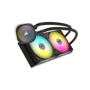 CORSAIR iCUE LINK Titanium 280 RX RGB black | AiO water cooling
