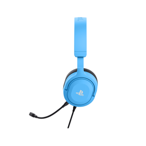 Trust Gaming GXT498B Forta Headset for PS5 Powerful over-ear gaming headset made from recycled materials – officially licensed for PS5TM, blue