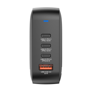 VERBATIM Mini GaN Power charger 165W 4 port US/EU/UK ADP