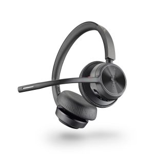 Poly Voyager 4320 UC Bluetooth Headset, Binaural, USB-C, MS certified, incl. BT700 Nano Dongle