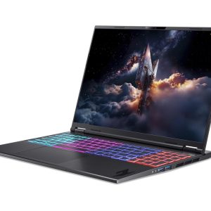 Acer Nitro 16S AI (AN16S-61-R6HK) Gaming/ Copilot+ PC 16.0″ WQXGA, 180Hz, Ryzen AI R9-365 (50 TOPS), 32GB RAM, 2x 1TB SSD, GeForce RTX5070, Windows 11