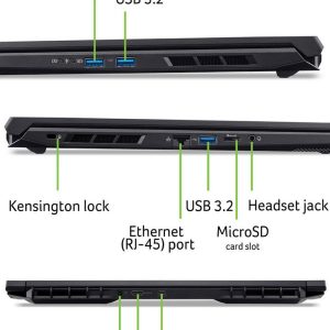 Acer Nitro V17 (ANV17-41-R7VZ) Gaming 17,3″ QHD, 165Hz, Ryzen R7-260 (16 TOPS), 32GB RAM, 1TB SSD, GeForce RTX5070, Windows 11