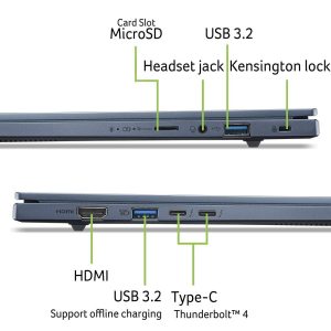 Acer Swift Go 14 AI OLED (SFG14-75-73GE) Copilot+ PC 14,0″ WUXGA, OLED, Intel Ultra 7-258V (47 TOPS), 32GB RAM, 1TB SSD, Windows 11