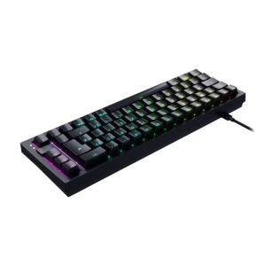 CHERRY XTRFY K5V2 Mechanical gaming keyboard in 65% cable-bound format, DE layout, CHERRY MX2A red switches, LED strip technology