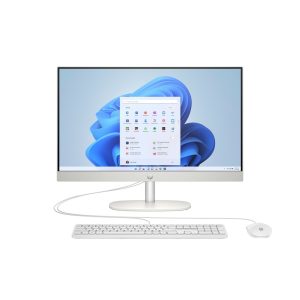 HP All-in-One 24-cr0110ng, Starry White, Ryzen 3 7320U, 8GB RAM, 512GB SSD