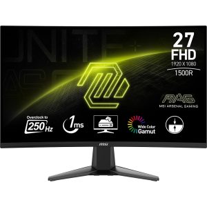 MSI MAG 27C6X – LED-Monitor – Gaming – gebogen – 68.6 cm (27″)