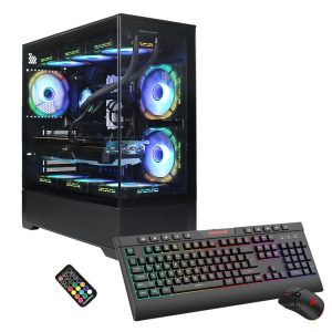 GAMEMAX Vista AB 7504 – AMD Ryzen 7 9700X, 32 GB RAM, 1 TB SSD, NVIDIA RTX 5070Ti, W11H, Wasserkühlung