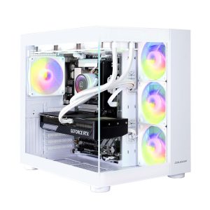 Hyrican COUGAR Gaming PC FV150 WT 7552 – AMD Ryzen 5 9600X, 32 GB DDR5 RAM, 2 TB SSD, Nvidia GeForce RTX 5070, water cows