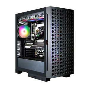 Hyrican COUGAR AIRFACE ECO BK 7555 – Gaming PC, AMD Ryzen 5 9600X, 32 GB RAM, 2 TB SSD, Nvidia GeForce RTX 5070, Windows