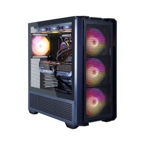 Hyrican Cougar Gaming PC MX600 BK 7715 – AMD Ryzen 5 9600X, 32 GB RAM, 1 TB SSD, NVIDIA GeForce RTX 5060 Ti, W11H