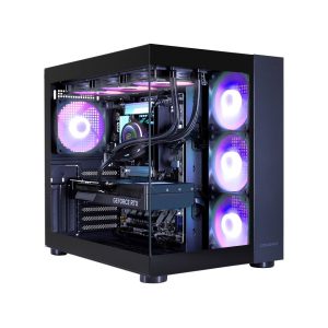 Hyrican COUGAR Gaming-PC 7808 – AMD Ryzen 7 9800X3D, 32 GB RAM, 2 TB SSD, GeForce RTX 5080, Water Cooling, W11H