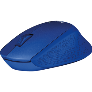 Logitech M330 Silent Plus mouse, blue