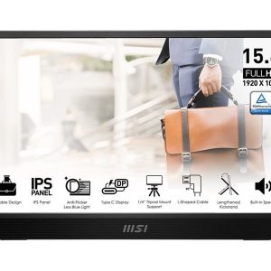 MSI PRO MP161DE E2 – LCD-Monitor – Full HD (1080p) – 40.6 cm (16″)