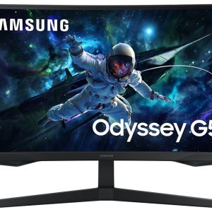 Samsung Odyssey G5 S27CG554EU – G55C Series – LED monitor – Gaming – bent – 68 cm (27″)