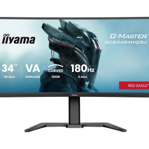 Iiyama G-MASTER Red Eagle GCB3484WQSU-B1 – LED monitor – Gaming – bent – 86.4 cm (34″)