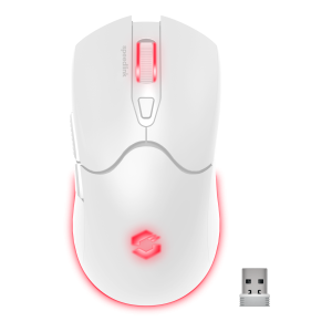 Speedlink VELOX Rechargeable RGB Gaming Mouse – Wireless, white