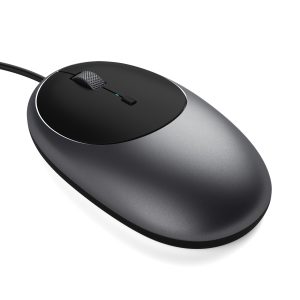 Satechi C1 USB-C Wired Mouse, Kabelgebunden USB-C-Anschluss, Max. 3200dpi Auflösung