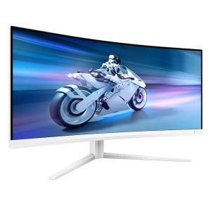 Philips 34M2C5501A/00 – 34 Zoll WQHD Curved Gaming Monitor, 180 Hz, 1 ms, FreeSync Premium, Ambiglow (3440×1440, 2x HDMI 2.0)