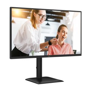 AOC Q27E4CV QHD Office Monitor 27 Zoll QHD Office Monitor; IPS-Panel, 4ms, 120Hz, Lautsprecher, Höhenverstellbar