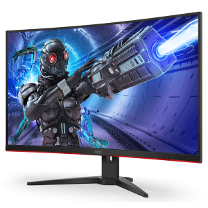 AOC C32G2ZE/BK Gaming Monitor – Curved, 240 Hz, FreeSync Premium