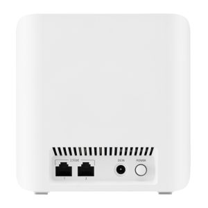 ASUS ZenWiFi BD4 WiFi 7 Mesh Router White WLAN BE3600 Dualband, 2x 2.5G WAN/LAN, coverage up to 235 m2
