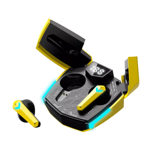 CANYON In-Ear Kopfhörer GTWS-2 Bluetooth 5.3, Berührungssteuerung, Gaming Yellow