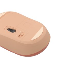 KeySonic KSKM-8200M-RF mouse keyboard set (DE) [Mouse keyboard set, full-size keyboard, round keys, multi-color sand/cremefabig]