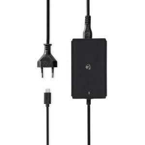 Nedis Notebook Adapter Netzteil | GaN | 45 W | |5 / 9 / 12 / 15 / 20 V DC | 2.25 / 2.33 / 2.92 / 3.0 A | Benutzt für: Notebook / Smartphone / Tablet |