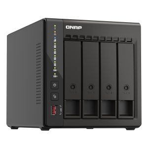 QNAP TS-453E-8G NAS 4-Bay [0/4 HDD/SSD, 2x 2.5GbE LAN, 8GB RAM]