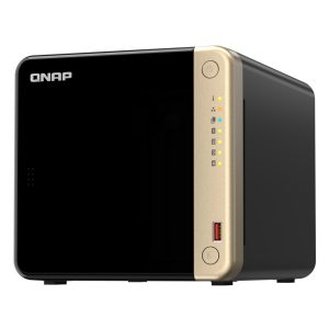 QNAP TS-464-8G 16TB WD Red Pro HDD NAS Bundle NAS including 4x 4TB WD Red Pro HDD 3.5 inch SATA